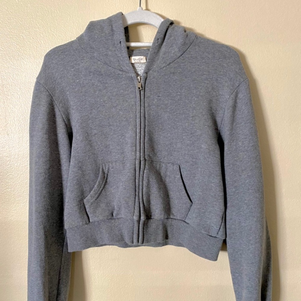Brandy Melville Cropped Hoodie